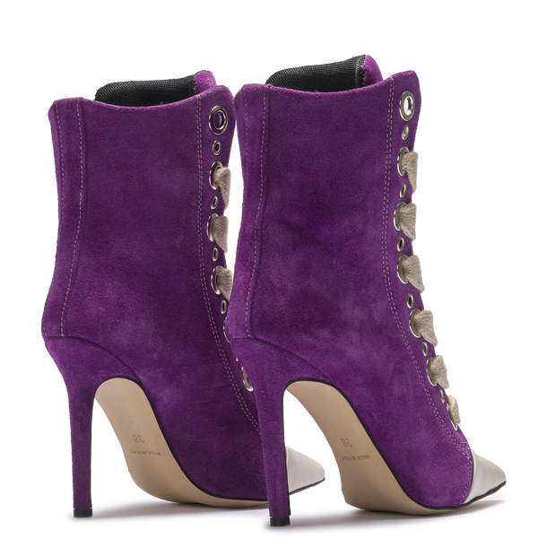 RUSH – Pelle scamosciata viola