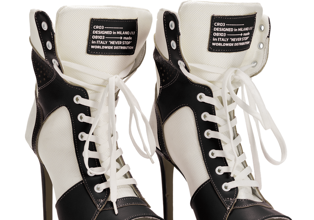 Rush – Monochrome Black-Sneaker-CRISTIANZEROTRE