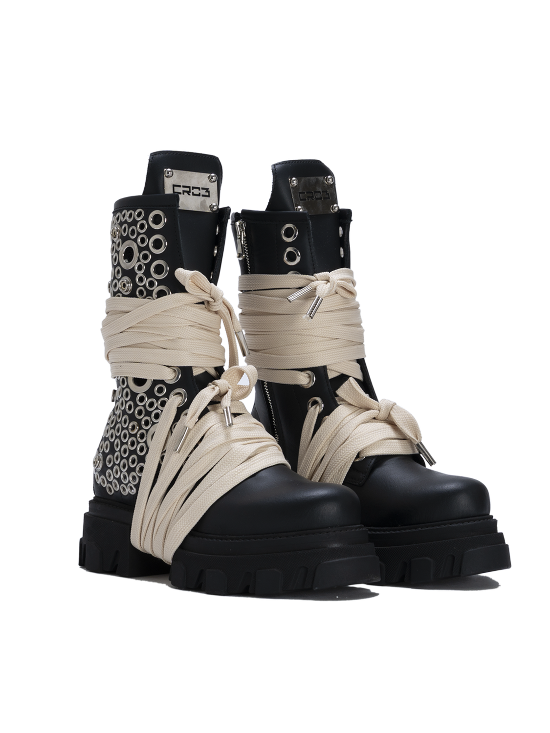 STARBOOT DOMINION – Black Silver Studs