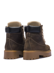 STARBOOT — Nubukleder — Dunkelbraun