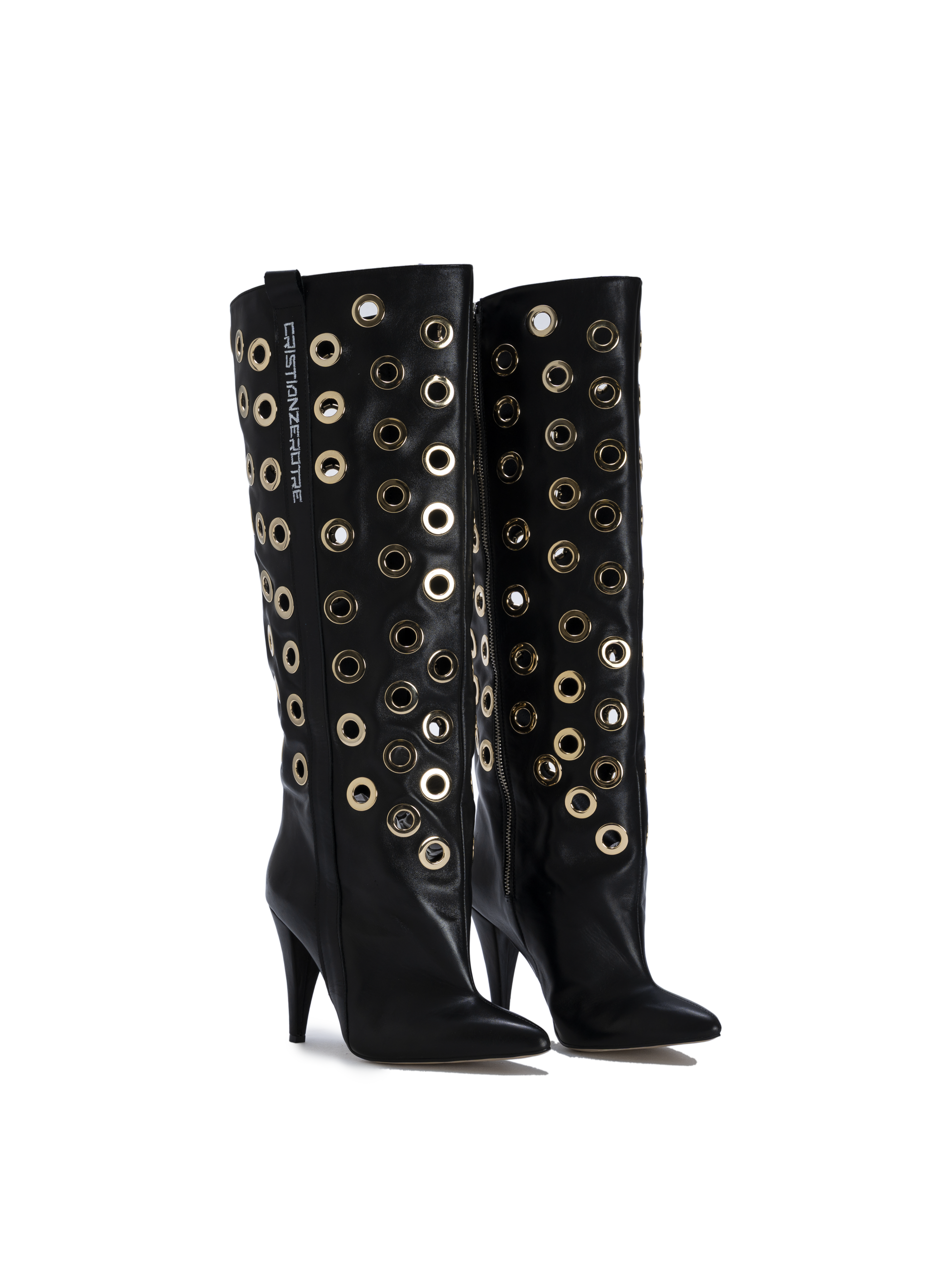 STORM – Bottines à œillets dorés