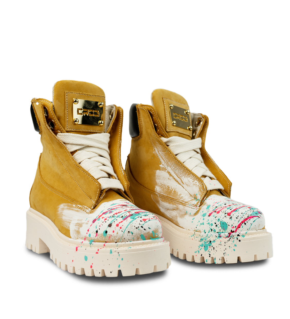 Starboot – Beige Handmade Nabuk-Sneaker-CRISTIANZEROTRE