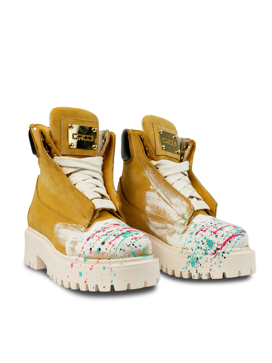 Starboot – Beige Handmade Nabuk-Sneaker-CRISTIANZEROTRE