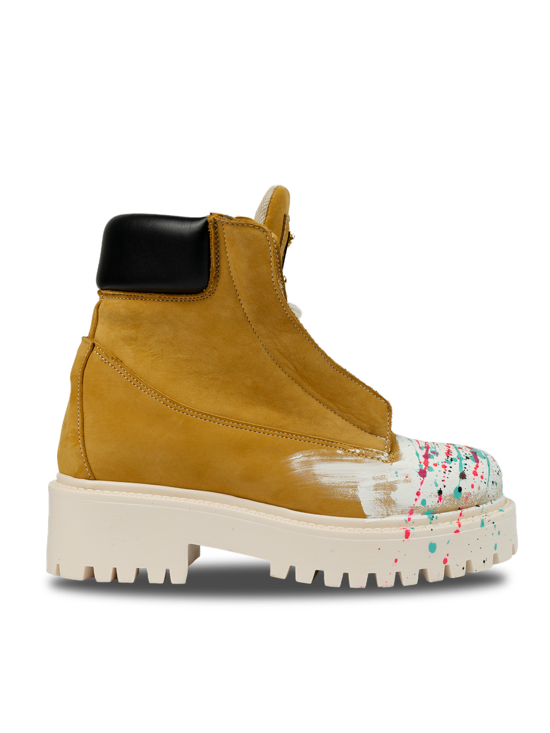 Starboot – Beige Handmade Nabuk-Sneaker-CRISTIANZEROTRE