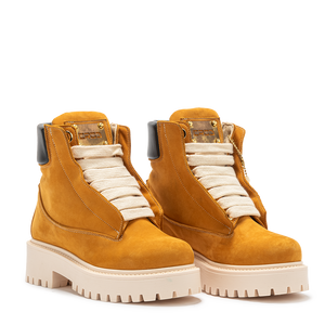 Starboot – Beige Nabuk-Sneaker-CRISTIANZEROTRE