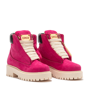 Starboot – Fuxia Nabuk-Sneaker-CRISTIANZEROTRE