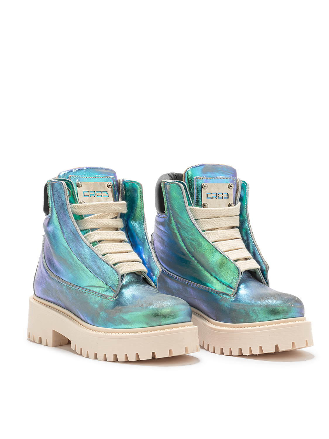 Starboot – Opalescent Leather-Sneaker-CRISTIANZEROTRE