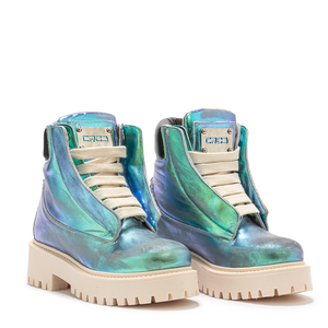 Starboot – Opalescent Leather-Sneaker-CRISTIANZEROTRE