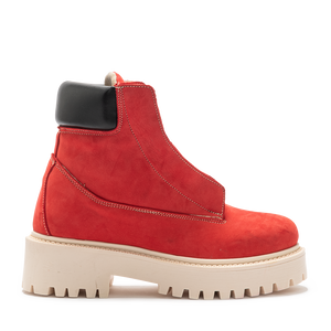 Starboot – Red Nabuk-Sneaker-CRISTIANZEROTRE