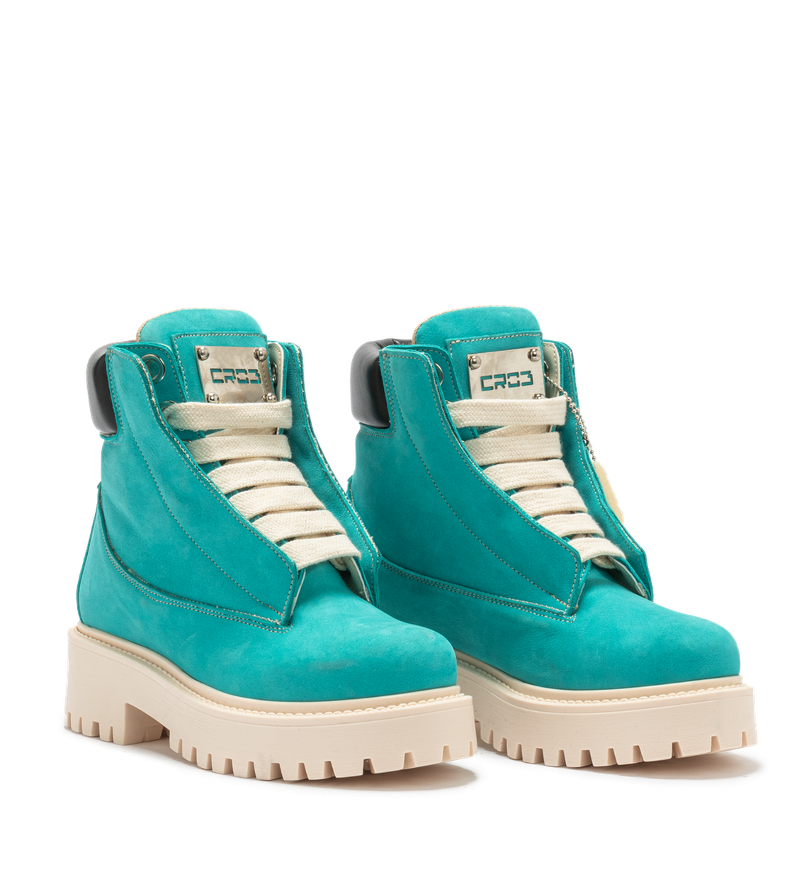 Starboot – Torquese Nabuk-Sneaker-CRISTIANZEROTRE