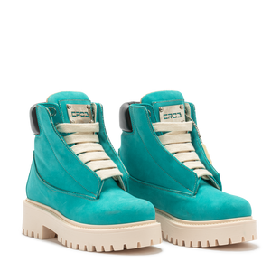 Starboot – Torquese Nabuk-Sneaker-CRISTIANZEROTRE