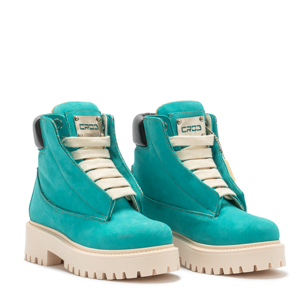 Starboot – Torquese Nabuk-Sneaker-CRISTIANZEROTRE