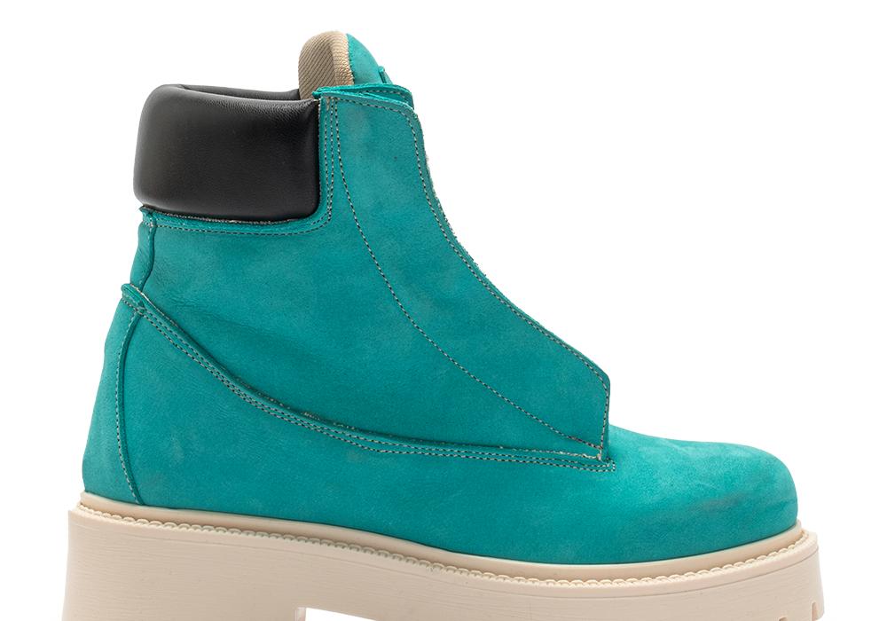 Starboot – Torquese Nabuk-Sneaker-CRISTIANZEROTRE