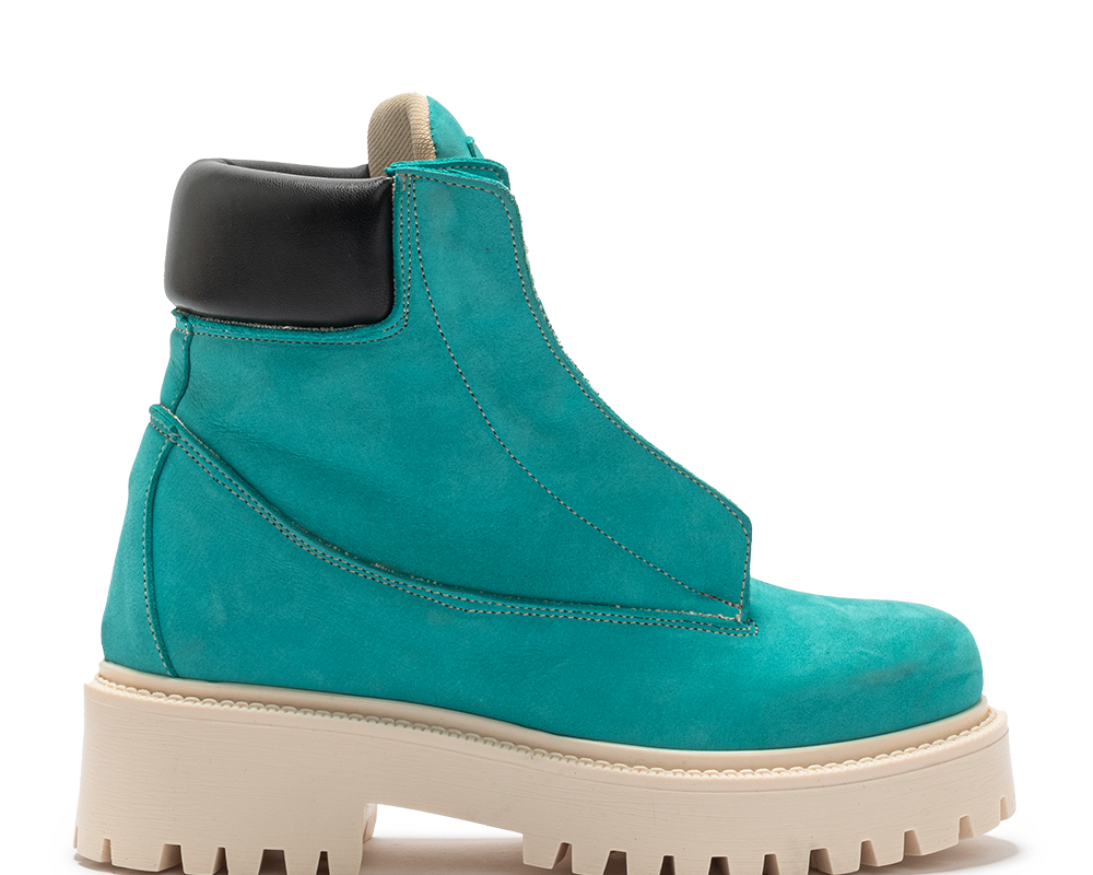 Starboot – Torquese Nabuk-Sneaker-CRISTIANZEROTRE
