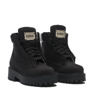 Starboot – Total Black Nabuk-Sneaker-CRISTIANZEROTRE