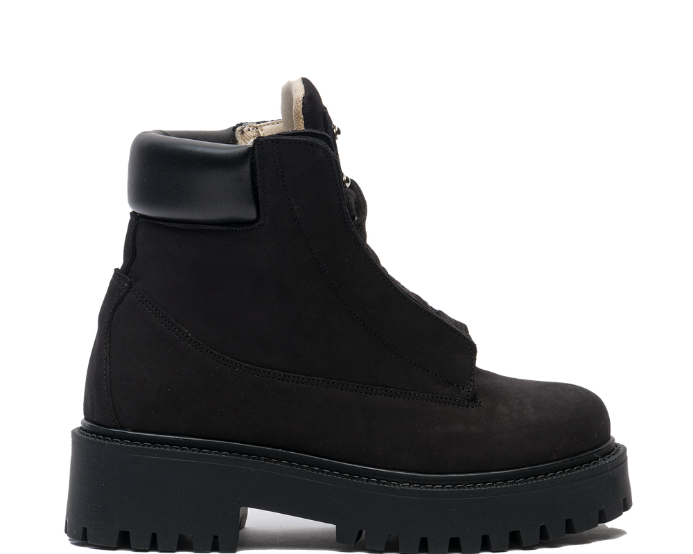 Starboot – Total Black Nabuk-Sneaker-CRISTIANZEROTRE