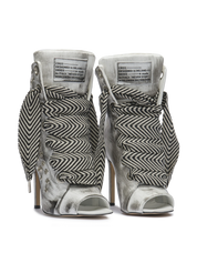 RUSH – Silver Distressed Leather