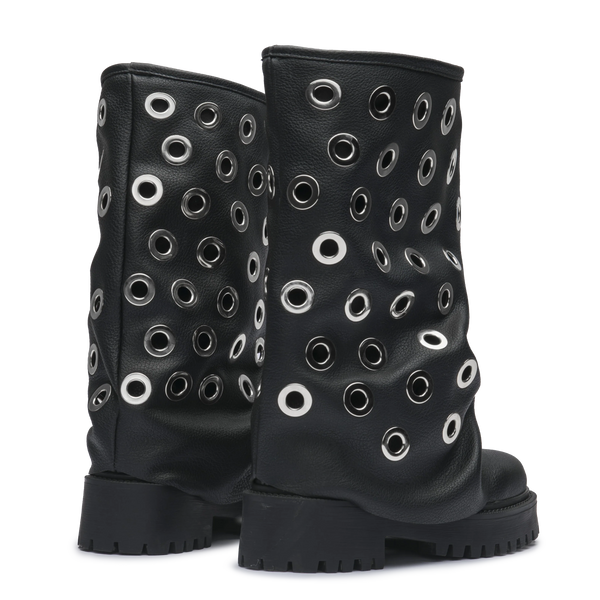 CHUNKY – Edizione Occhielli Giganti Nero Argento