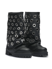 CHUNKY – Edizione Occhielli Giganti Nero Argento