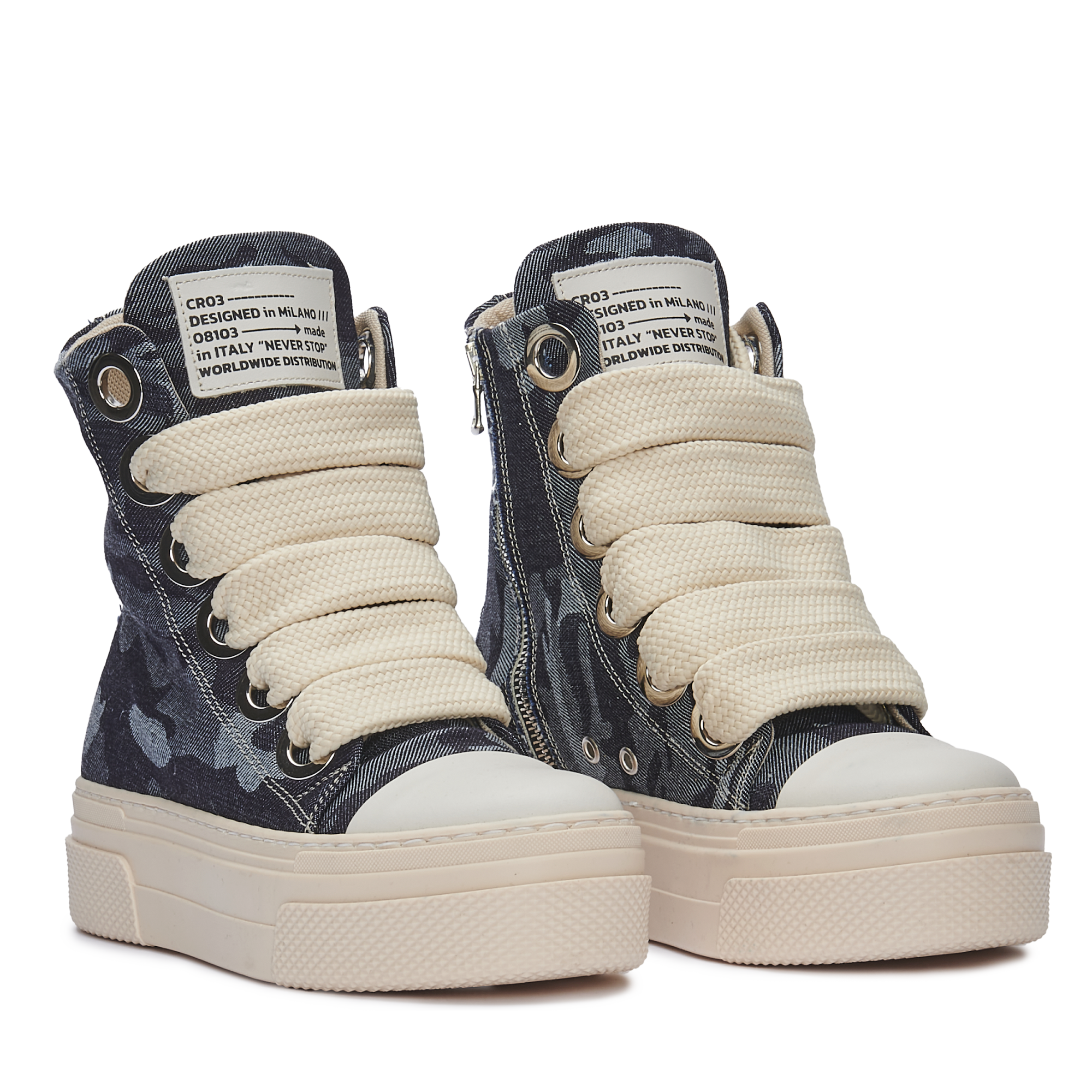 CALIPSO – Denim Camo Wash