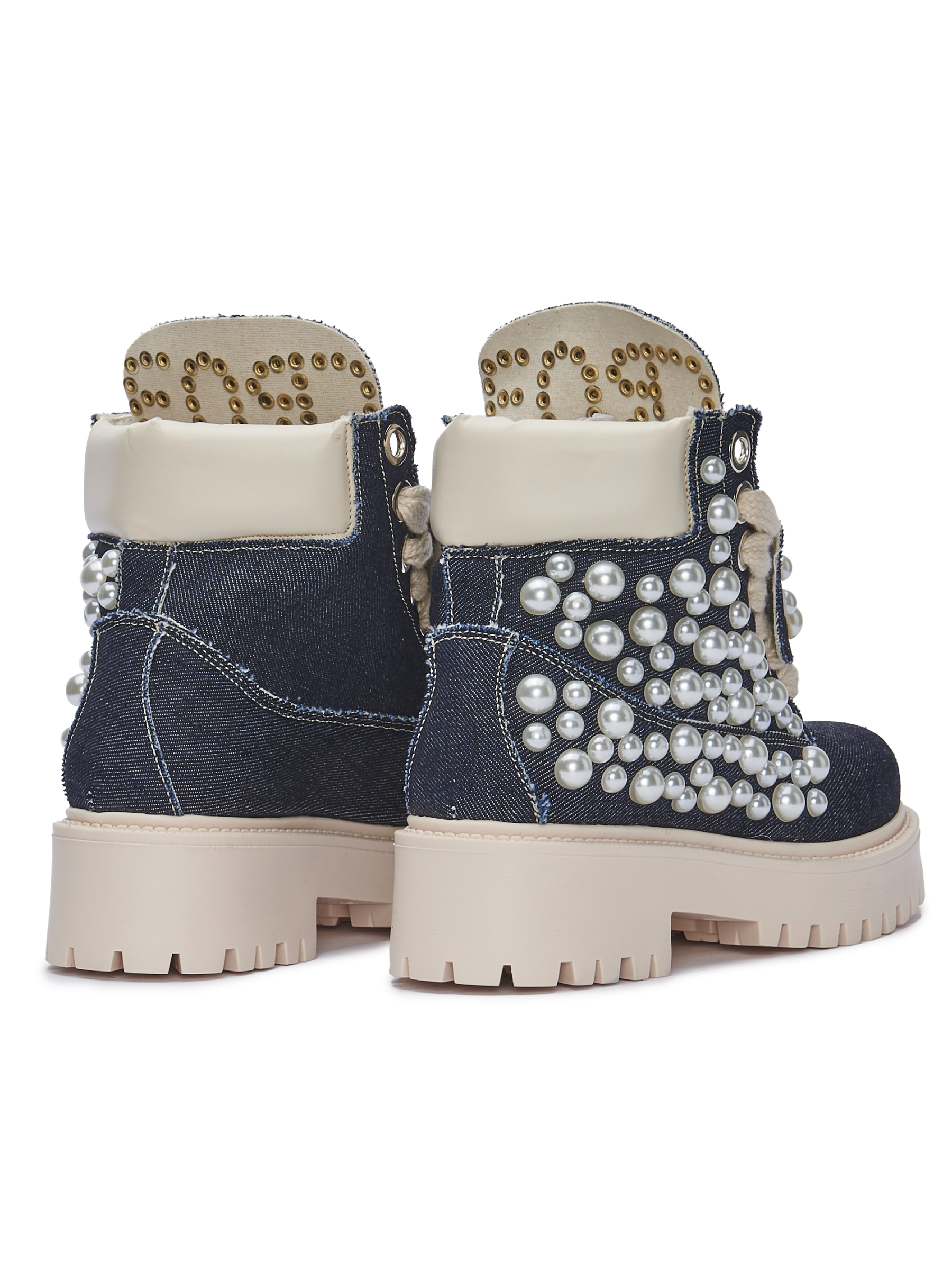STARBOOT CUSTOM — Denim cu perle