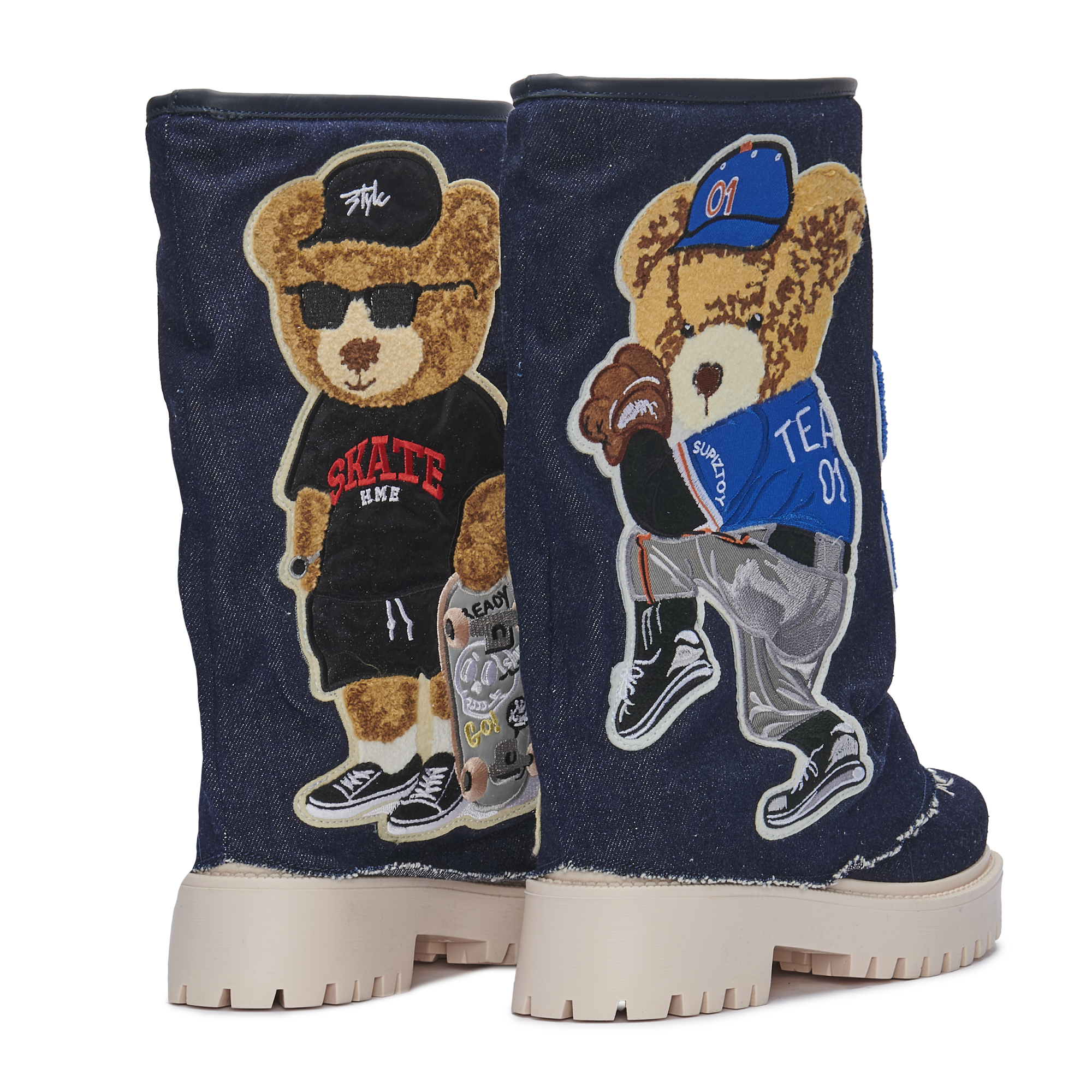 CHUNKY – Denim Teddy Patch