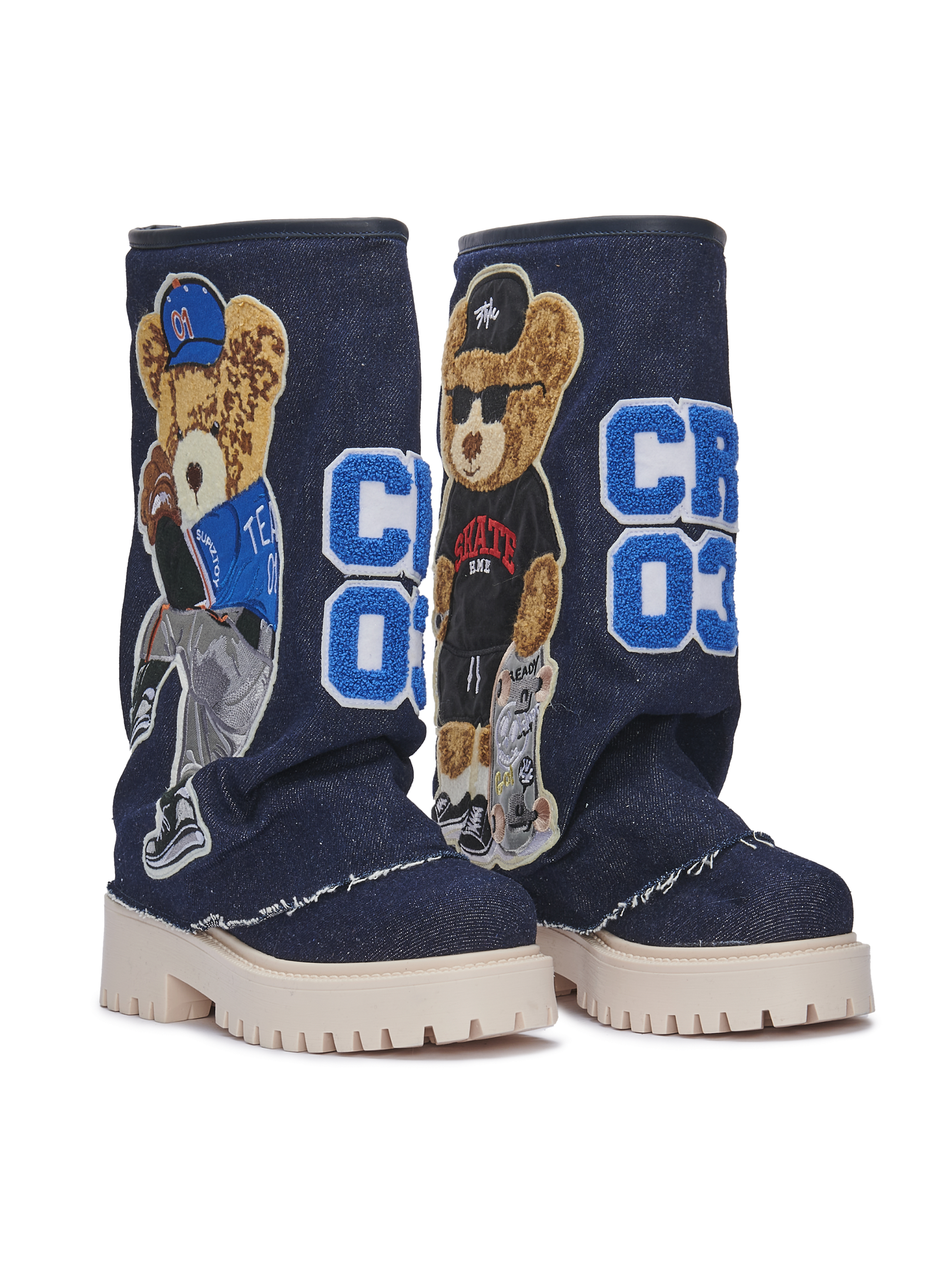 CHUNKY – Denim Teddy Patch