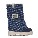 CHUNKY – Denim Intrecciato