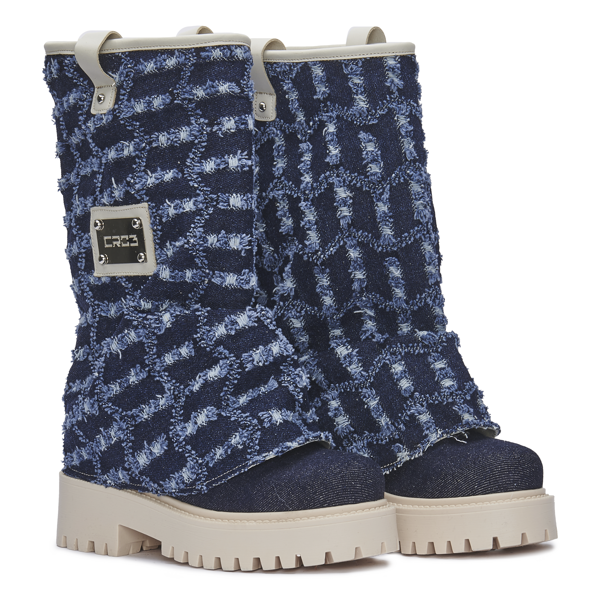 CHUNKY – Denim Intrecciato