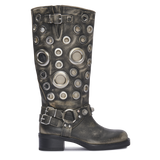 SOVEREIGN – Washed Black Leather