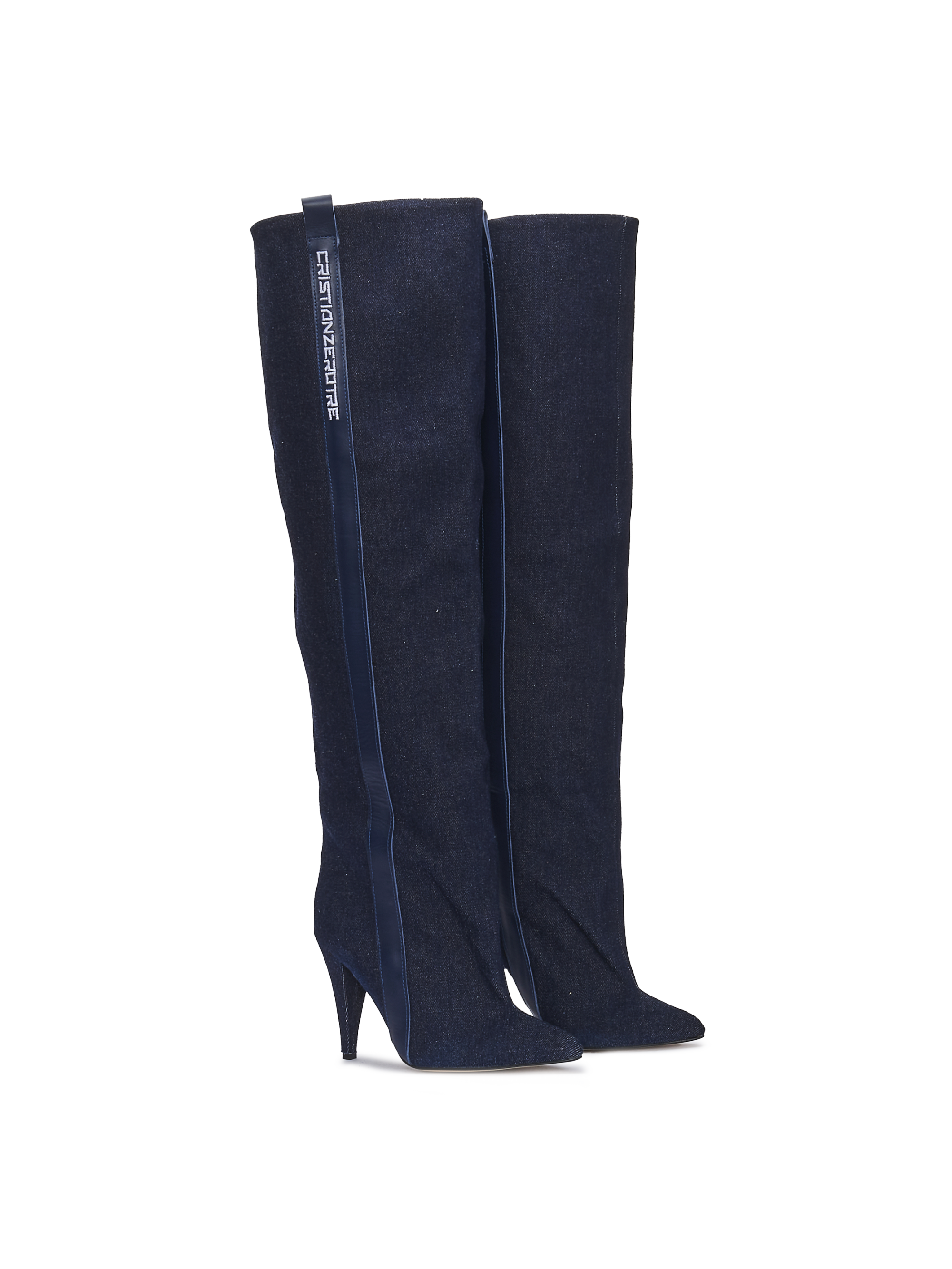 STORM — Overknee-Stiefel aus Denim