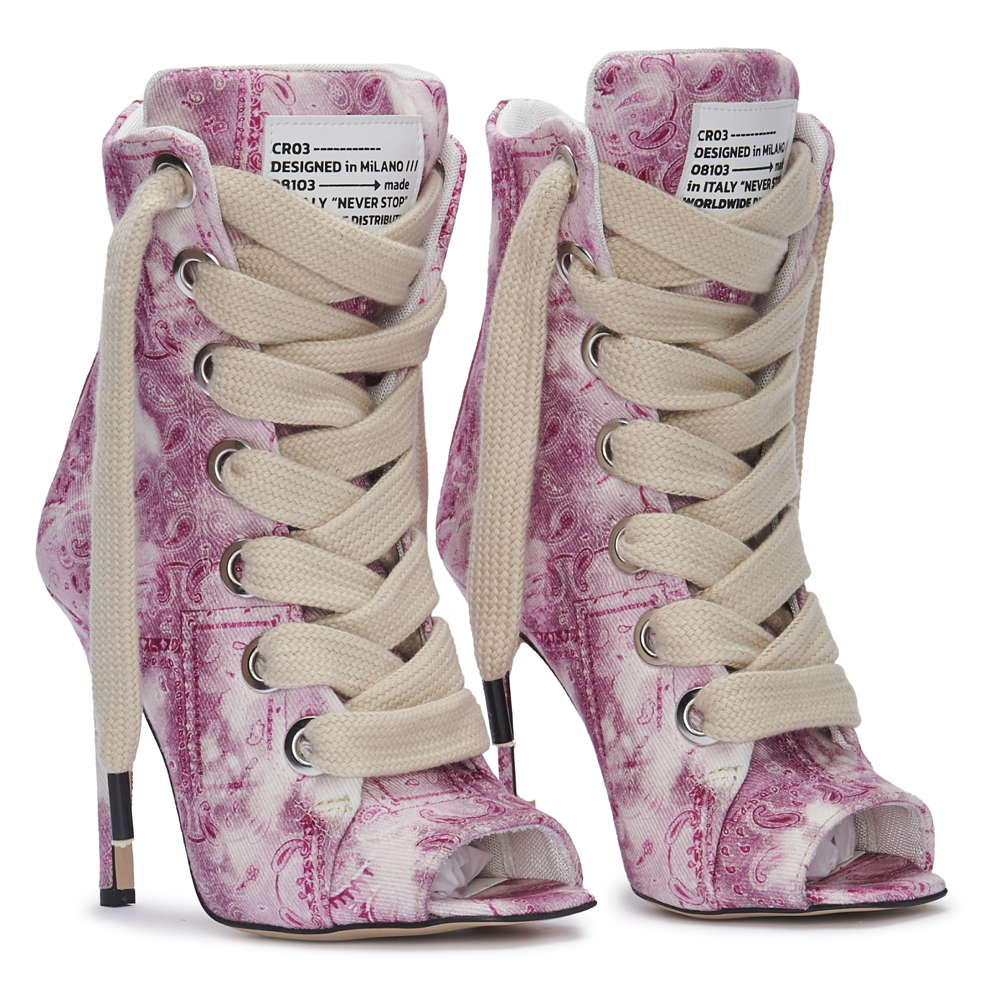 RUSH – Denim Bandana Rosa