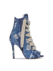 RUSH — Bedruckter Denim im Used-Look