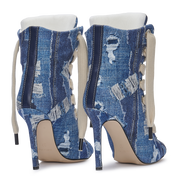 RUSH – Denim Stampato Distressed