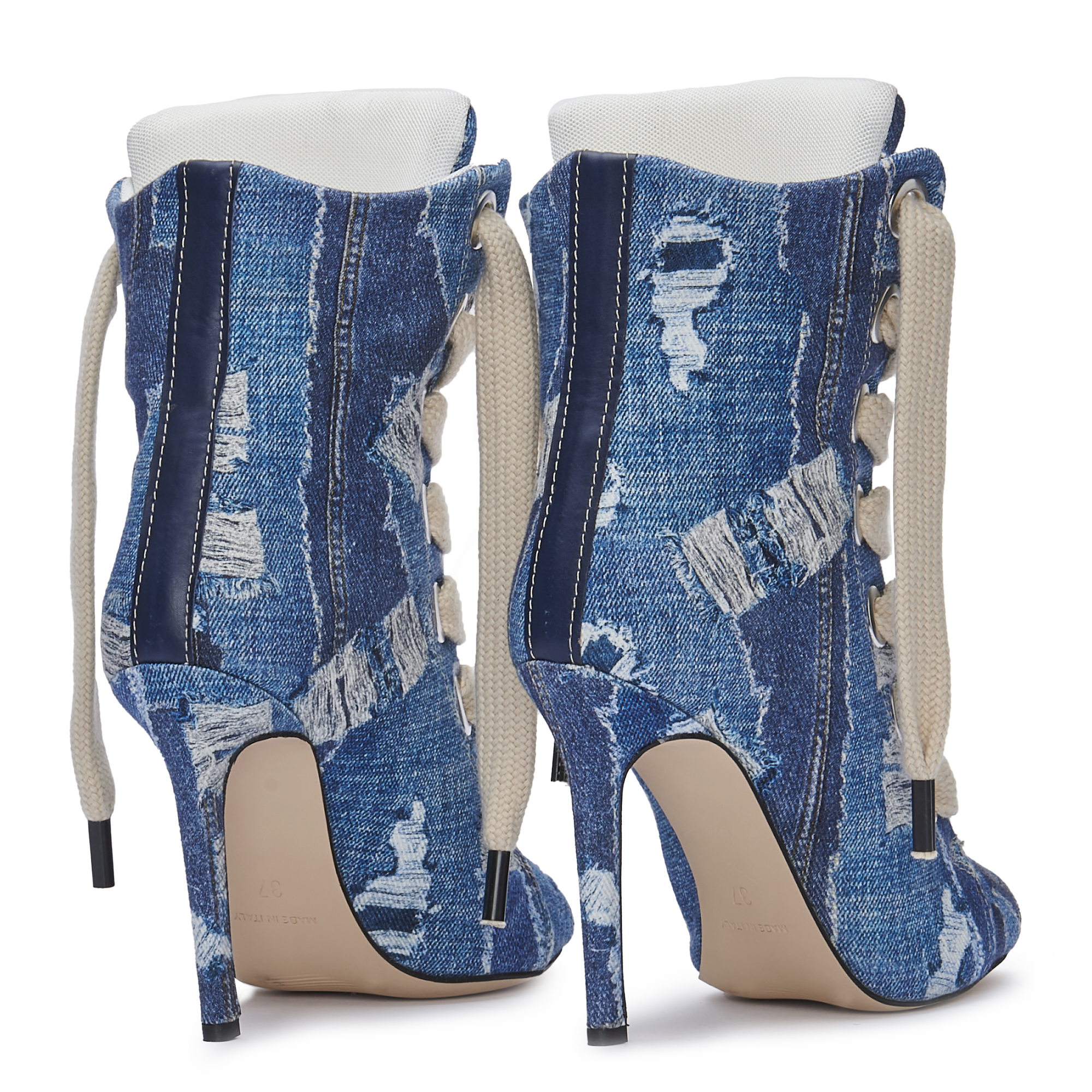 RUSH – Denim Stampato Distressed