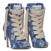 RUSH – Denim Stampato Distressed