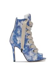 RUSH — Denim mit blauem Bandanamuster