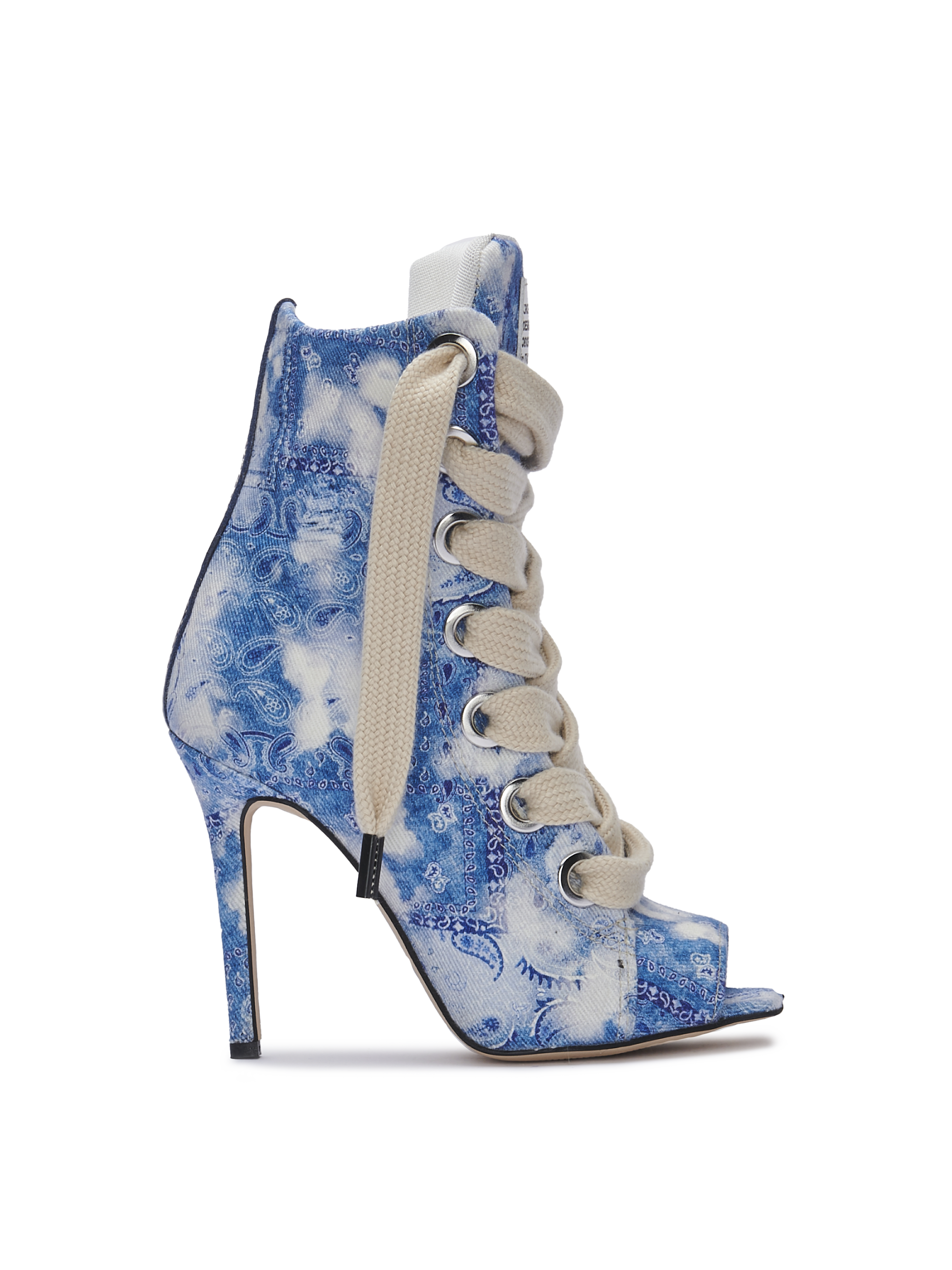 RUSH — Denim mit blauem Bandanamuster