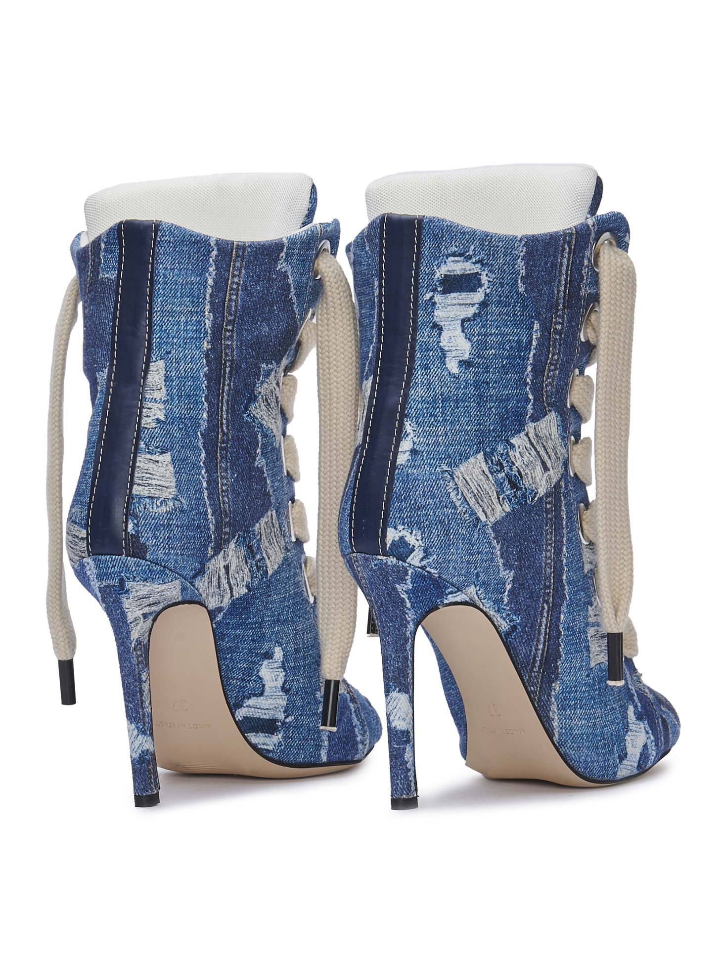 RUSH — Denim mit blauem Bandanamuster