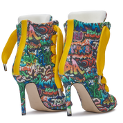 RUSH – Denim Stampato Graffiti