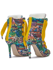 RUSH – Denim Stampato Graffiti