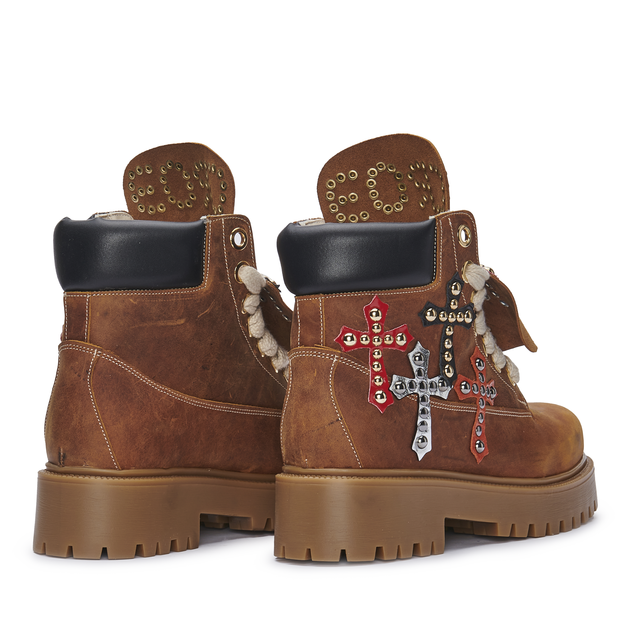 STARBOOT CUSTOM – Pelle Cross Borchiata