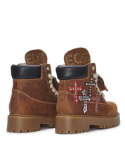 STARBOOT CUSTOM — Piele cu ținte și cruci