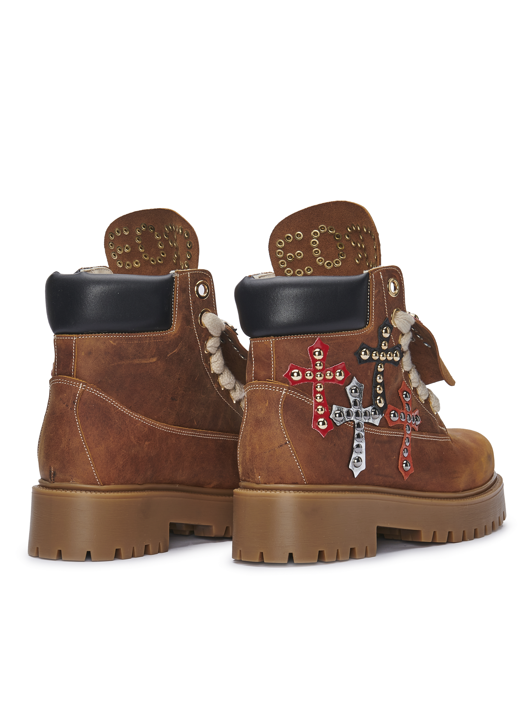 STARBOOT CUSTOM — Piele cu ținte și cruci