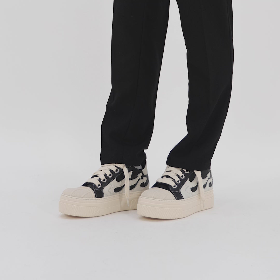 CALIPSO FLAME – Noir Blanc Bas