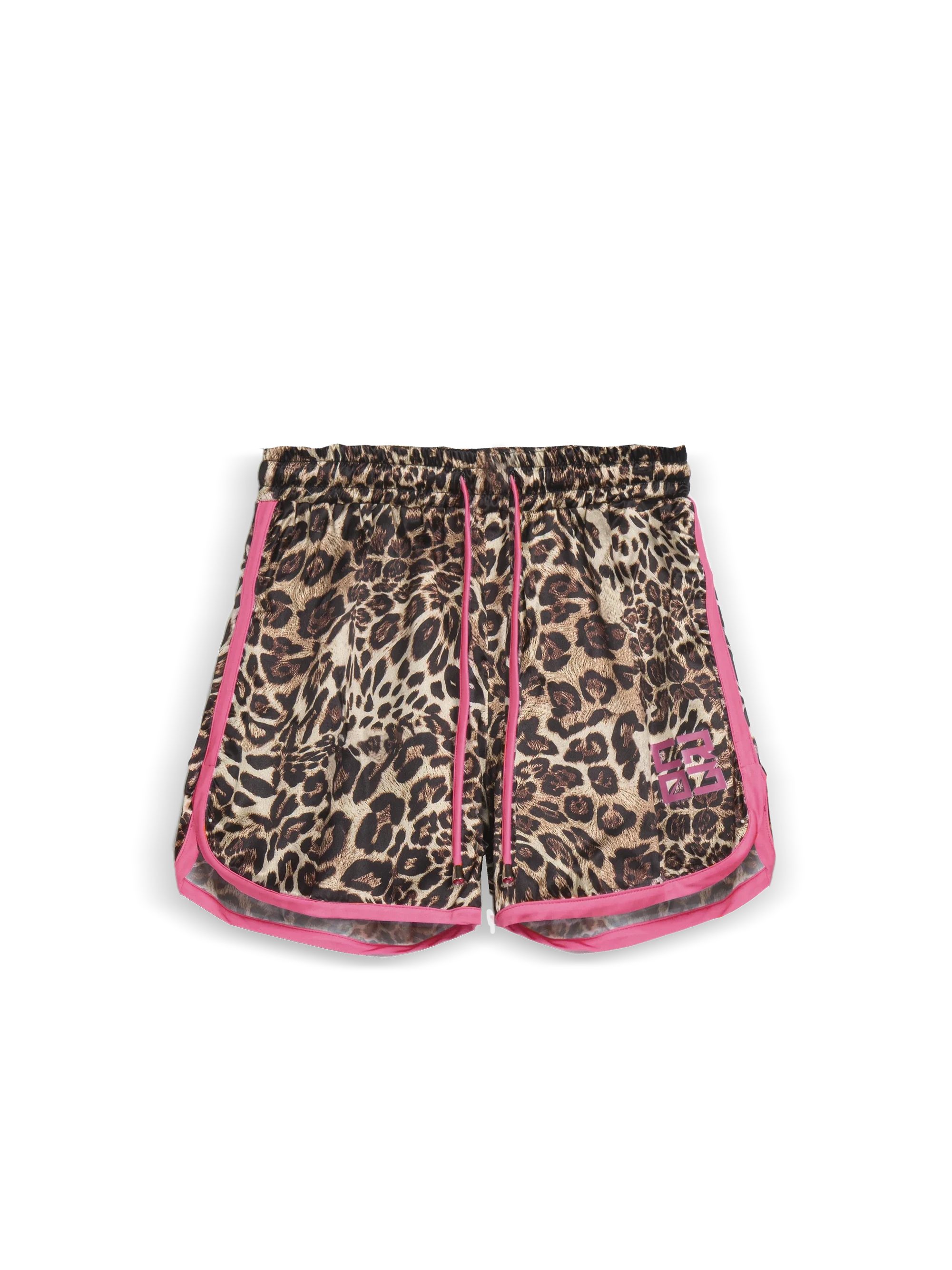 Shorts Leopardo CR03 Rosa