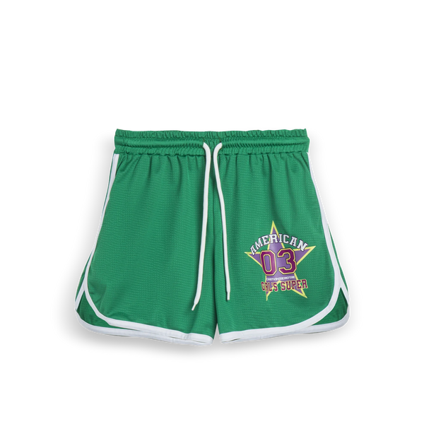 SET - T-shirt over + Short green + Rush Black