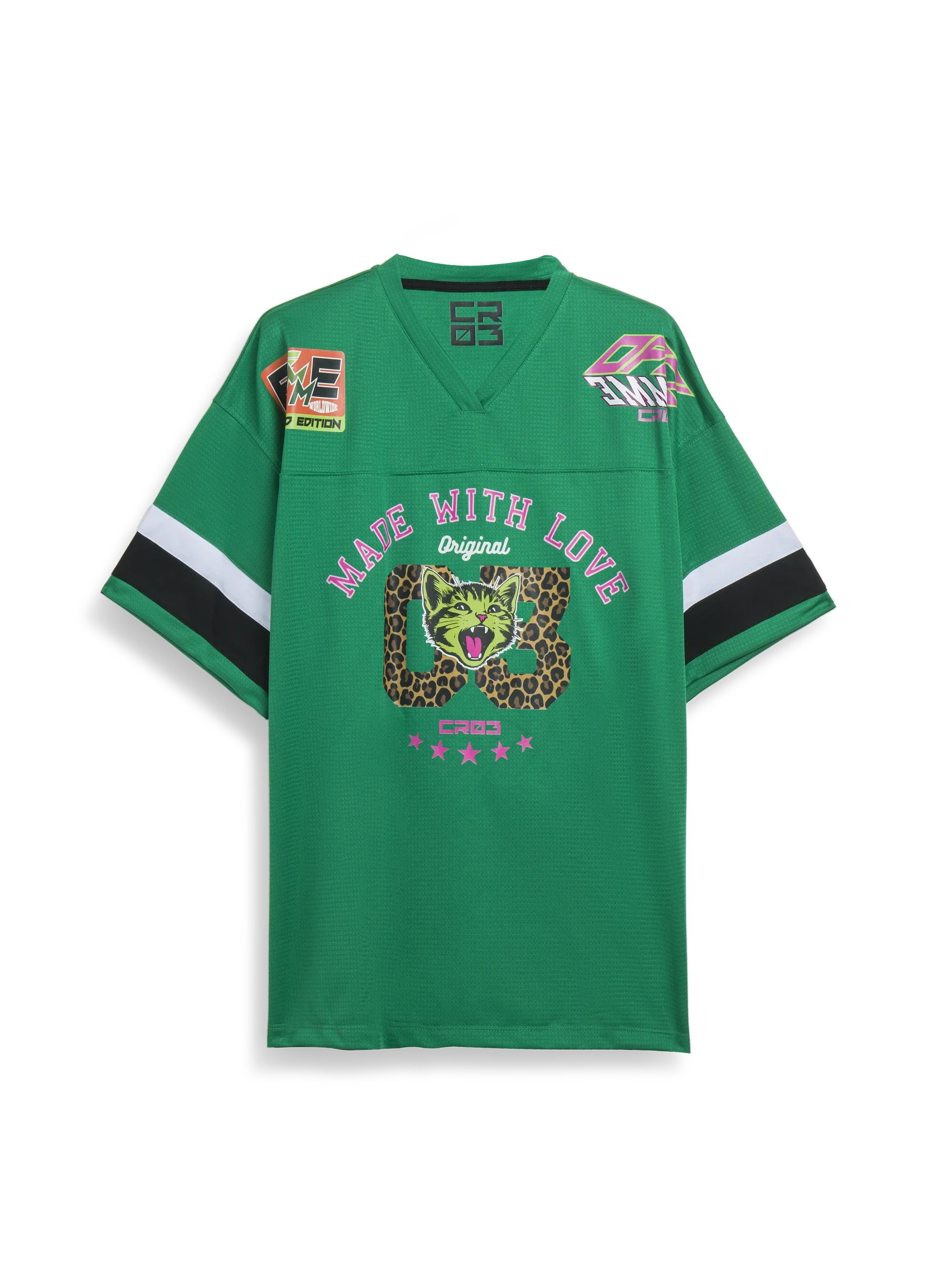 T-Shirt Hockey Verde Fatto con Amore